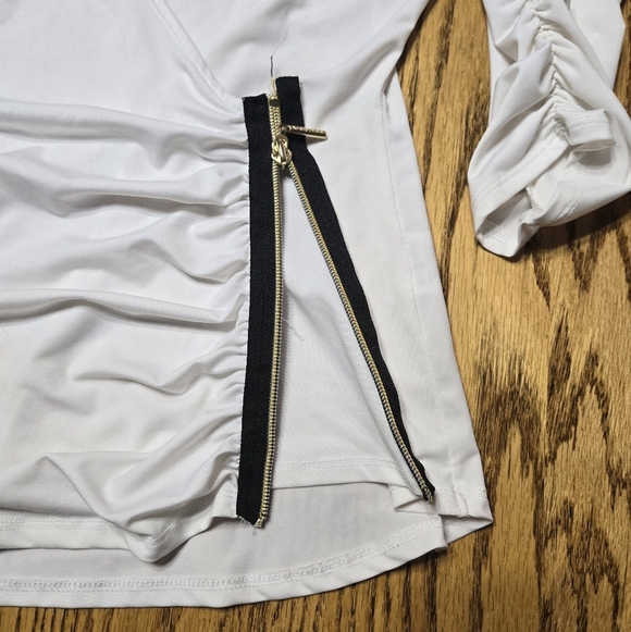 Nicki Minaj Elegant White Blouse Size XL - Picture 9 of 11